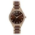 Sonata Poze Quartz Analog Brown Dial Metal & Plastic Strap Watch for Women - image number 1
