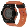 SF Digital Dial Orange Plastic Strap Watch for Men - image number 1
