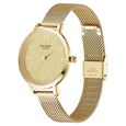 Poze by Sonata Quartz Analog Golden Dial Stainless Steel Strap Watch for Women - image number 2