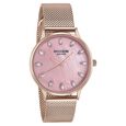 Sonata Poze Quartz Analog Pink Dial Metal Strap Watch For Women - image number 2