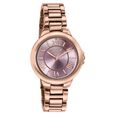 Poze By Sonata Quartz Analog Pink Dial Rose Gold Metal Strap Watch For Women - image number 2