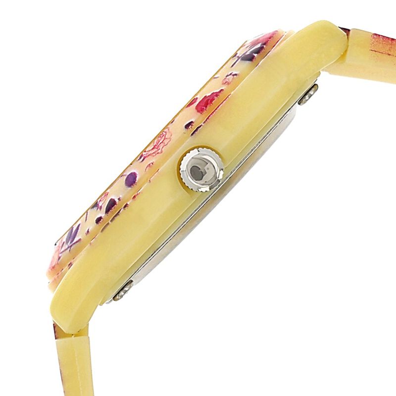 Sonata Quartz Analog Champagne Dial Plastic Strap Watch for Women - image number 2