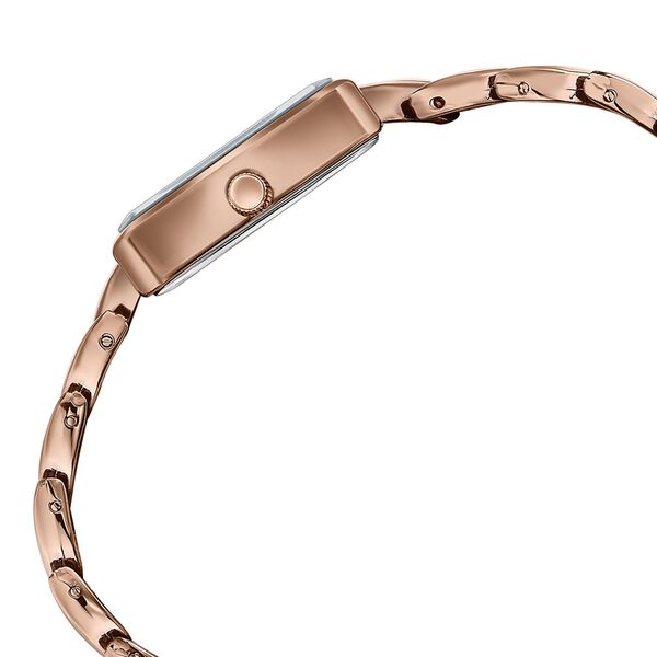 Poze By Sonata Quartz Analog Brown Dial Brown Metal Strap Watch For Women - image number 5