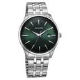 Sonata Eternia Quartz Analog with Date Black Dial Metal Strap Watch For Men