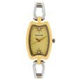 Sonata Quartz Analog Silver Dial Stainless Steel Strap Watch for Women