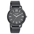 Sonata Poze Quartz Analog Grey Dial Black Mesh Strap Watch For Men - image number 2