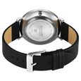 Sonata Ascent Quartz Analog Black Dial Leather Strap Watch For Men - image number 3