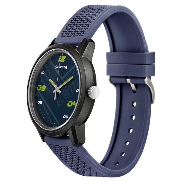 Sonata Quartz Analog PU Strap Watch for Men - image number 1