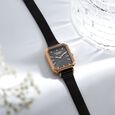 Sonata Poze Quartz Analog Black Dial Mesh Strap Watch for Women