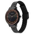 Sonata Blush Quartz Analog Black dial Stainless Steel Strap Watch for Women - image number 1