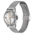 Sonata Poze Quartz Analog Silver Round Dial Silver Mesh Strap Watch For Women - image number 3