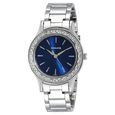 Sonata Stardust Black Dial Women Watch With Stainless Steel Strap