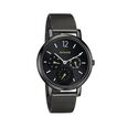 Sonata Multifunctions Black Dial Women Watch With Metal Strap - image number 1