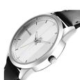 Sonata Force Quartz Analog Silver Dial Leather Strap Watch for Men - image number 4