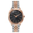 Sonata Vector Black Dial Two-Tone Bracelet Watch for Men - image number 1