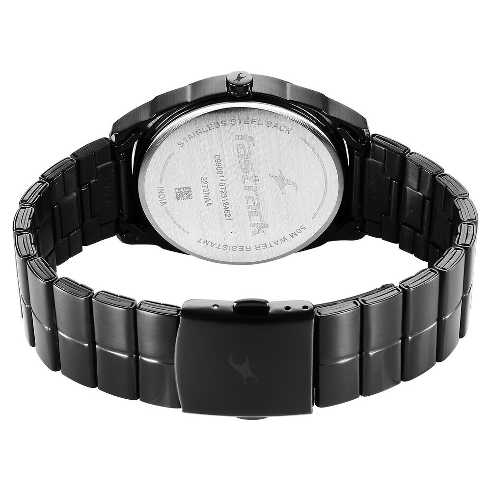 Fastrack black strap clearance