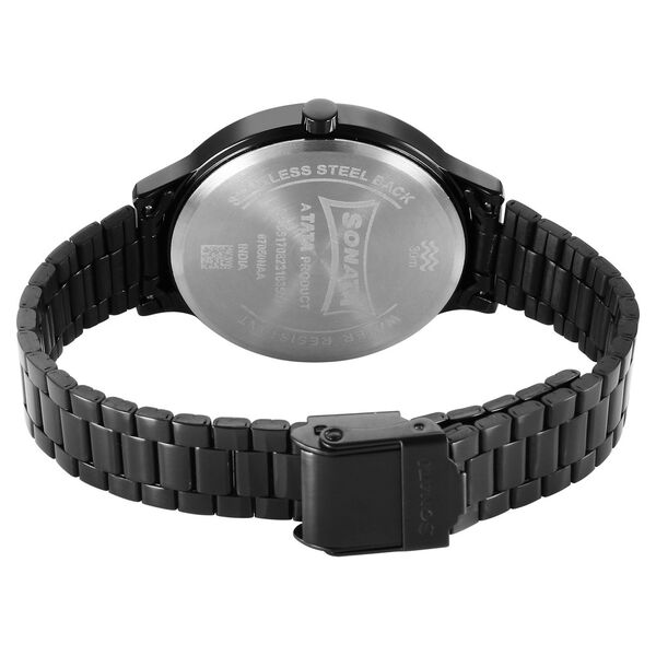 Sonata Blush Quartz Analog Black dial Stainless Steel Strap Watch for Women - image number 3