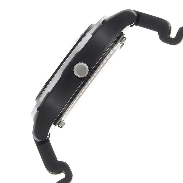 SF Quartz Analog Black Dial Plastic Strap Watch for Men - image number 2