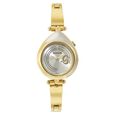 Sonata Quartz Analog Golden Dial Metal Strap Watch for Women