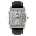 Sonata Quartz Analog with Day and Date Grey Dial Stainless Steel Strap Watch for Men