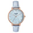 Sonata Poze Quartz Analog Blue Dial Blue Colour Leather Strap Watch For Women - image number 2