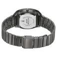 Poze Poze Quartz Analog Black Dial Grey Metal Strap Watch For Women - image number 6