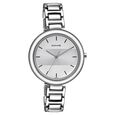 Sonata Workwear Black Dial Women Watch With Metal Strap