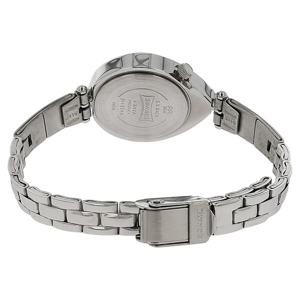 Sonata Quartz Analog Silver Dial Stainless Steel Strap Watch for Women - image number 3