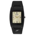 SF Quartz Analog Champagne Dial Plastic Strap Watch for Men - image number 0