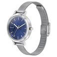 Sonata Silver Lining Blue Dial Women Watch With Stainless Steel Strap - image number 1