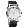 Sonata Quartz Analog Silver Dial Leather Strap Watch for Men - image number 0