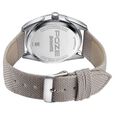 Poze By Sonata Quartz Analog White Dial Grey Nylon Strap Watch For Men - image number 6