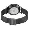Sonata Quartz Analog Black Dial Black Stainless Steel Strap Watch For Women - image number 5