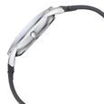 Sonata Quartz Analog Silver Dial Black Leather Strap Watch For Men - image number 4