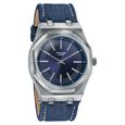 Poze Poze Quartz Analog Blue Dial Blue Denim Strap Watch For Men - image number 2