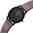 Sleek Black Dial Analog Watch for Men - image number 2