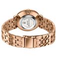 Poze By Sonata Quartz Analog Pink Dial Rose Gold Stainless Steel Strap Watch For Women - image number 6
