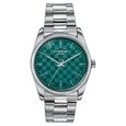 Poze By Sonata Quartz Analog Green Dial Silver Stainless Steel Strap Watch For Men - image number 1