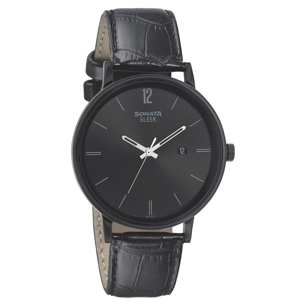 Sonata black watch price cheap