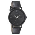 Sonata Quartz Analog with Date Black Dial Leather Strap Watch for Men - image number 0