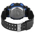 SF Vigour Quartz Digital Analog Digital Black Dial With Black Color Plastic Strap Watch For Unisex - image number 3