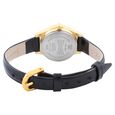 Sonata Quartz Analog with Day and Date Black Dial Leather Strap Watch for Women - image number 3