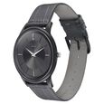 Poze by Sonata Quartz Analog Black Dial Leather Strap Watch for Men - image number 2