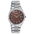 Sonata Jashn Quartz Analog Grey Dial Silver Metal Strap Watch For Men - image number 1