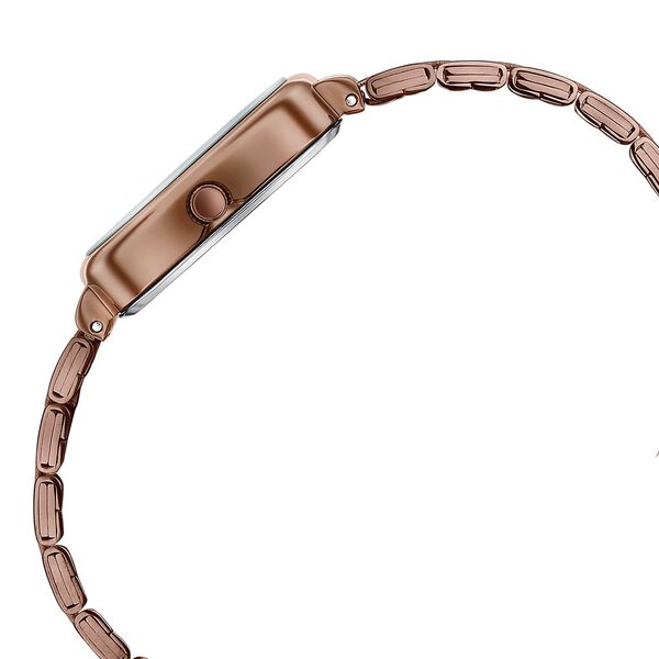 Sonata Festive Quartz Analog Brown Dial Brown Metal Strap Watch For Women - image number 4