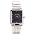 Sonata Quartz Analog White Dial Stainless Steel Strap Watch for Men