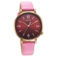 Sonata Essentials Brown Dial Leather Strap Watch for Women - image number 0