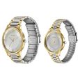 Sonata Modern Bandhan Quartz Analog Silver Dial Stainless Steel Strap Watch for Couple - image number 2
