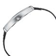 Sonata Ascent Black Rectangular Watch with Black Leather - image number 4