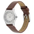 Sonata Essentials White Dial Women Watch With Leather Strap - image number 1